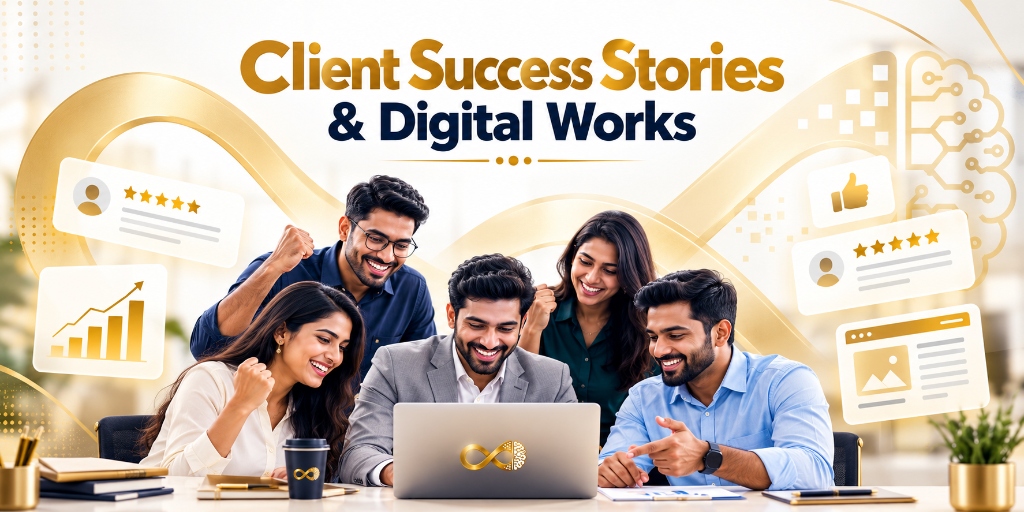Client Success Stories & Digital Works - Infinity Cerebrum Solutions Team