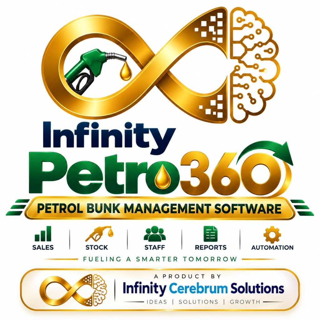 8th Portfolio: Infinity Petro360 Petrol Bunk Management Software